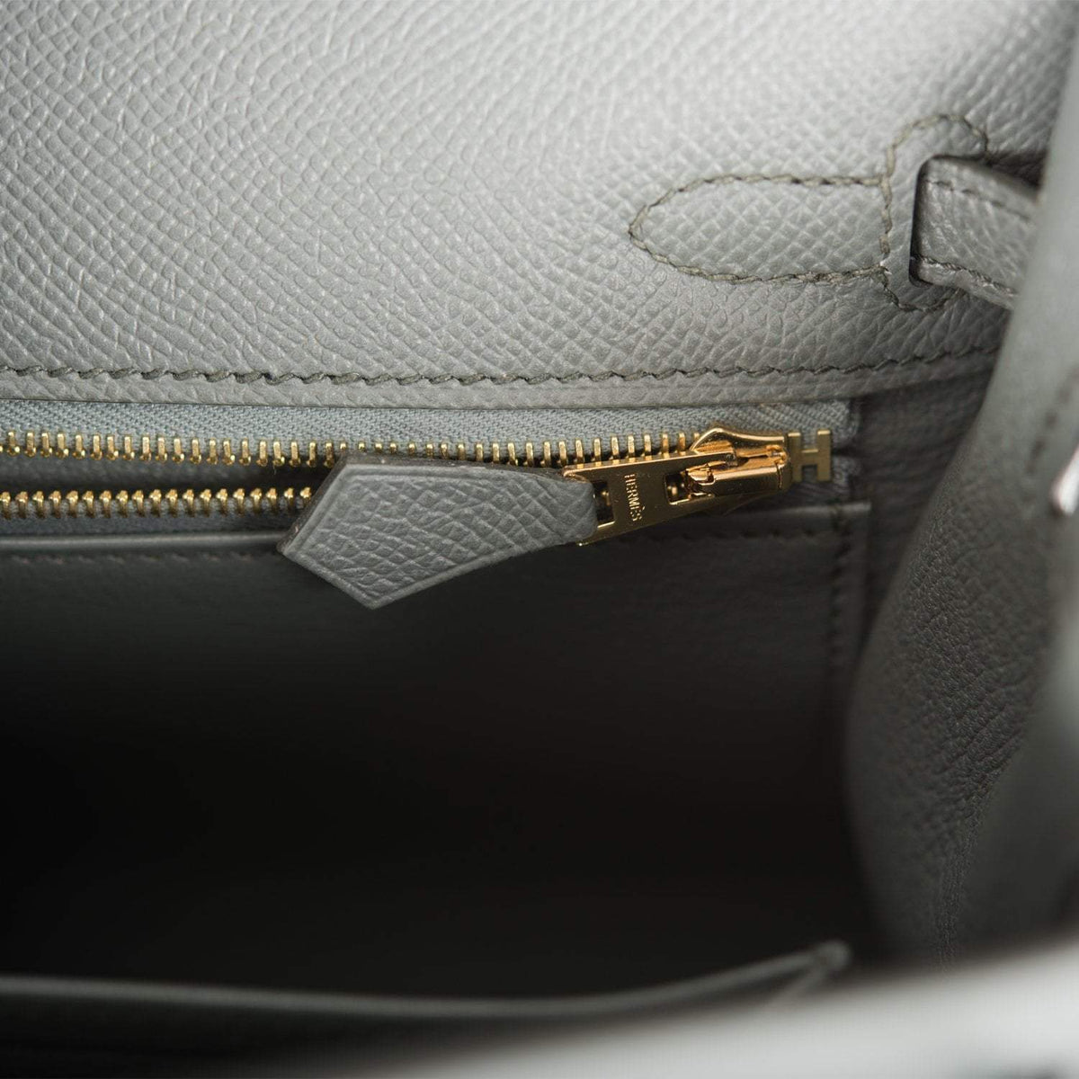 Hermes Vert Amande Epsom Sellier Kelly 25cm Gold Hardware