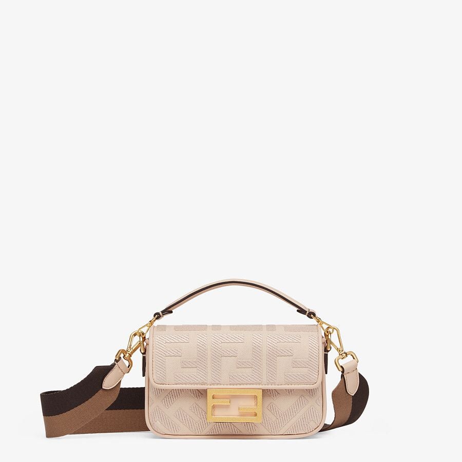 Fendi Mini Ff Canvas Bag