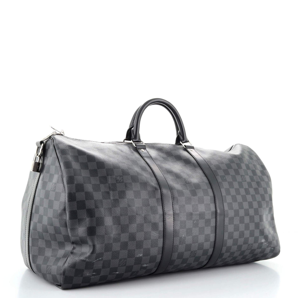 Keepall Bandouliere Bag Damier Graphite 55