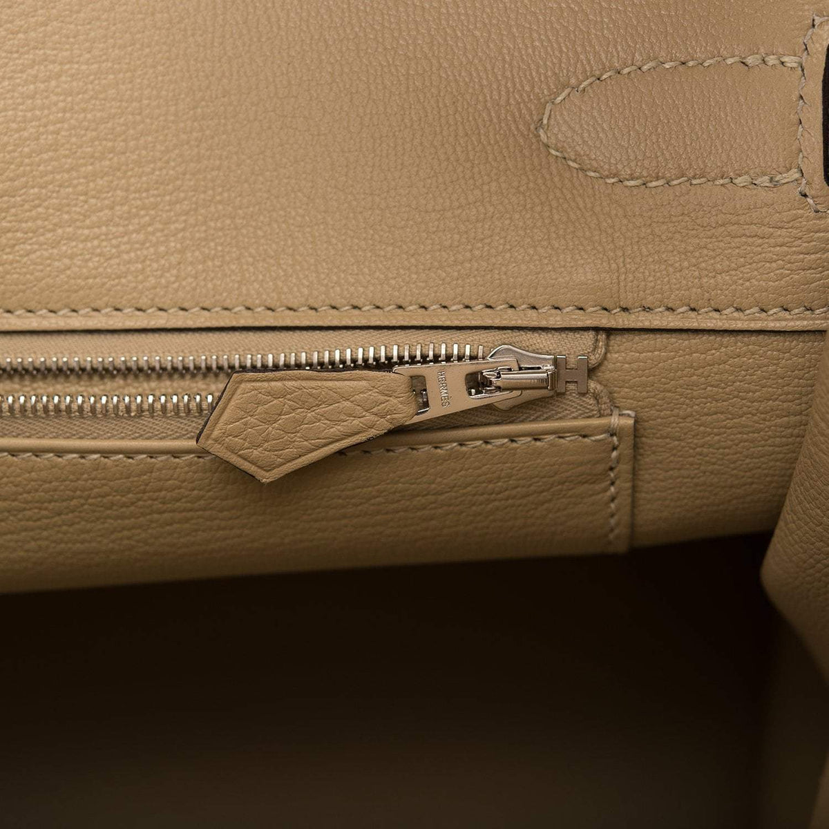 Hermes Birkin 35 Trench Clemence Palladium Hardware