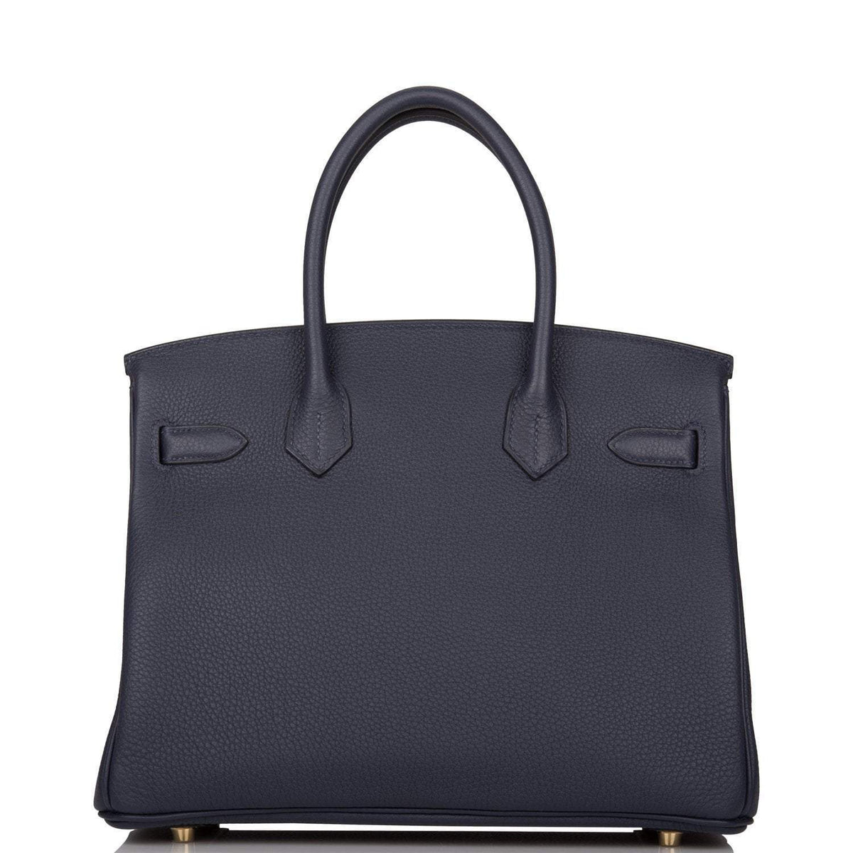 Hermes Bleu Nuit Togo Birkin 30cm Gold Hardware