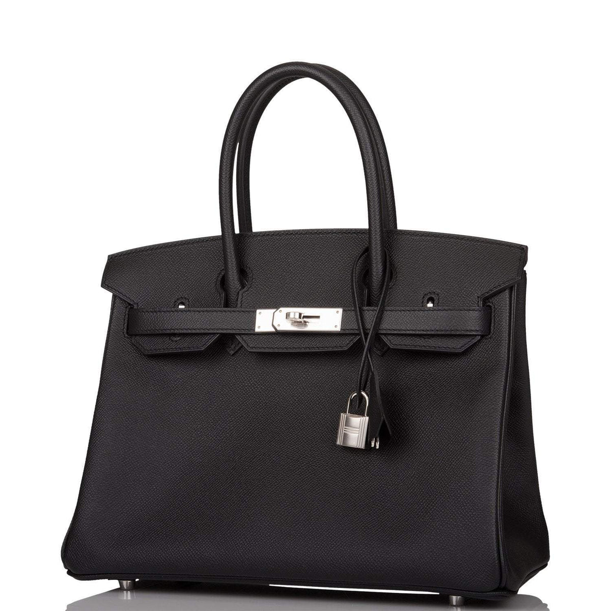 Hermes Black Epsom Birkin 30cm Palladium Hardware