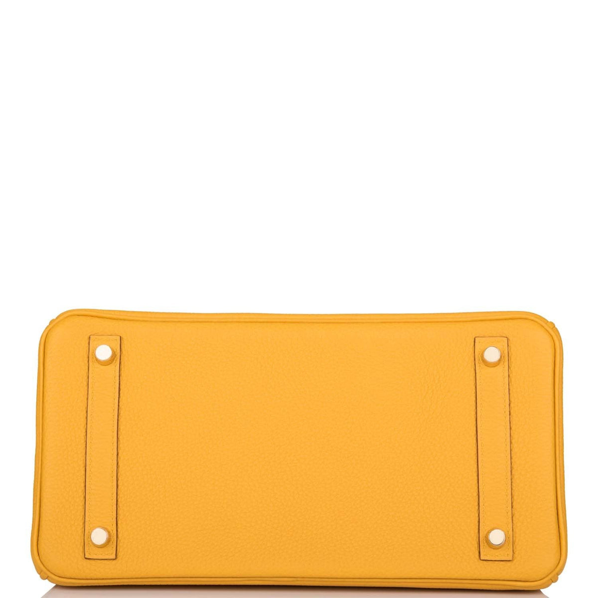 Hermes Jaune Ambre Togo Birkin 30cm Gold Hardware
