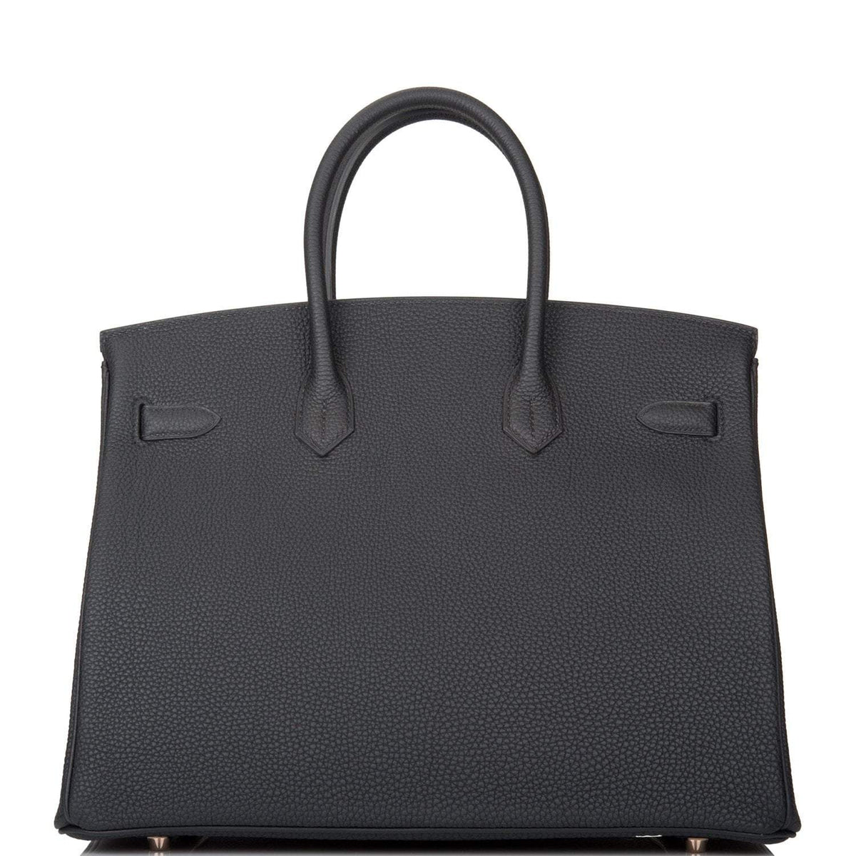 Hermes Birkin 35 Black Togo Rose Gold Hardware