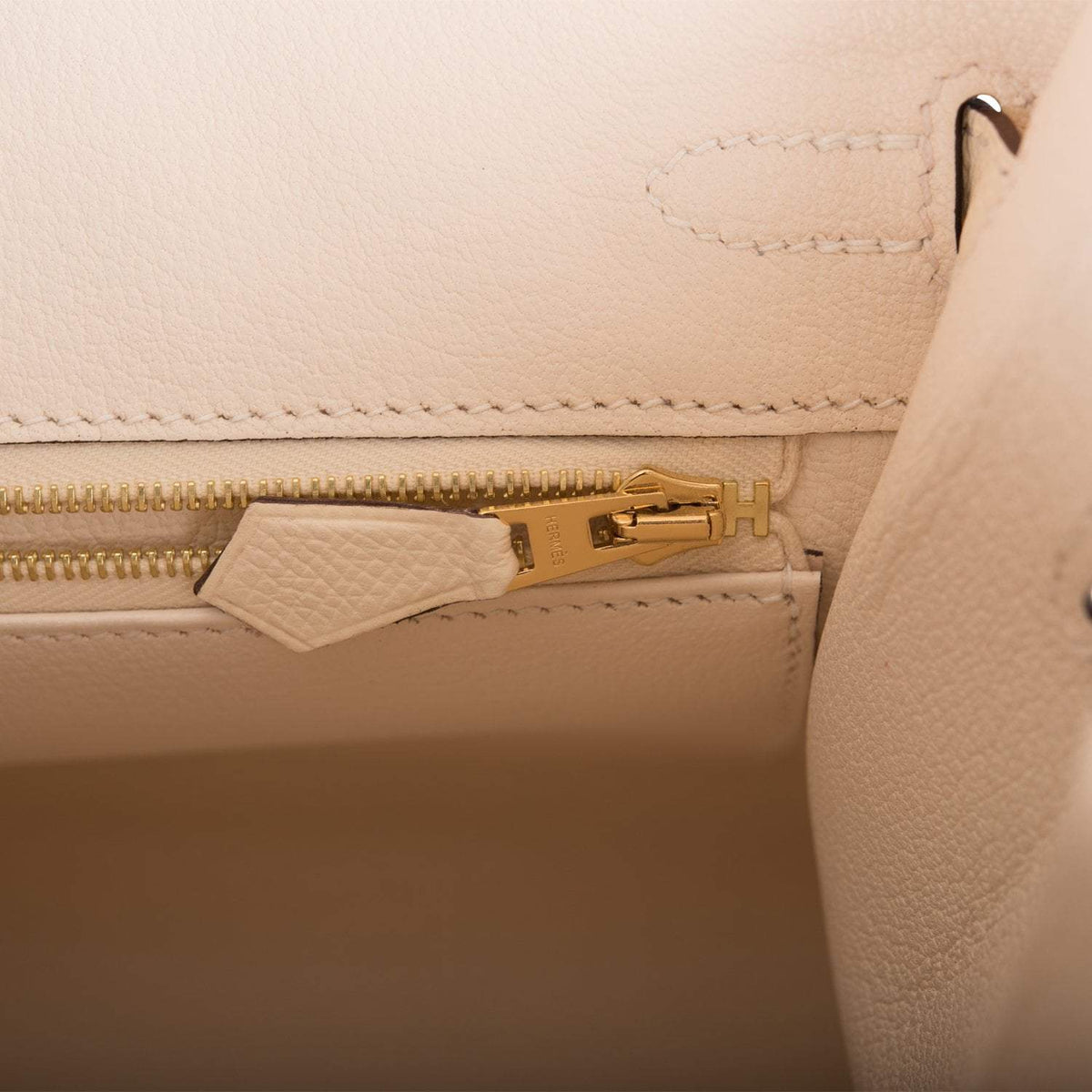 Hermes Nata Epsom Sellier Birkin 25cm Gold Hardware