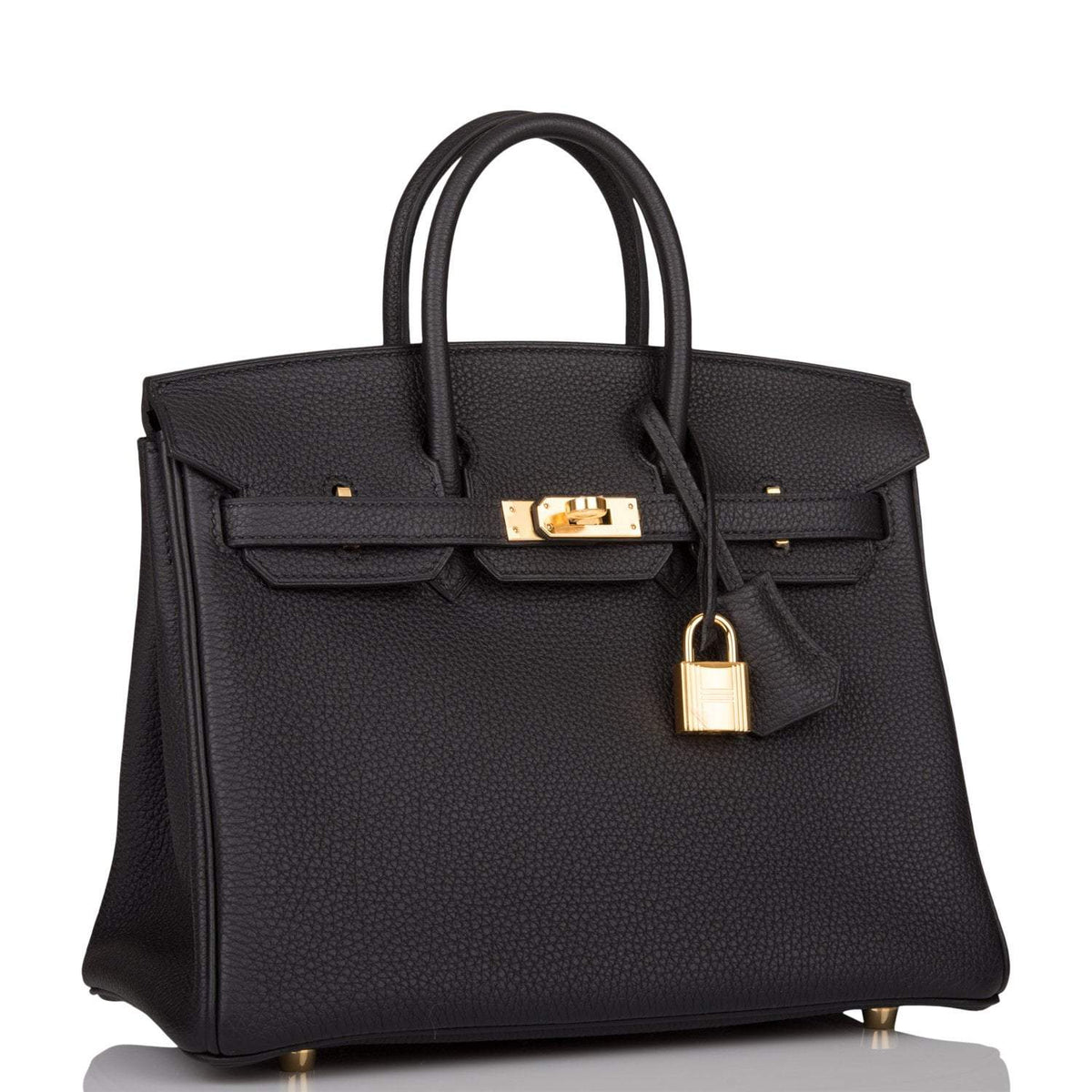 Hermes Black Togo Birkin 25cm Gold Hardware