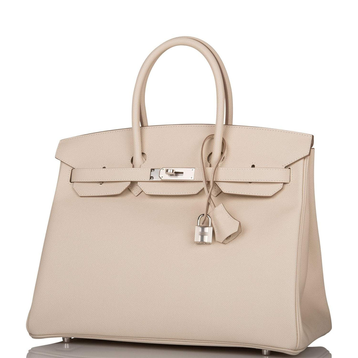 Hermes Craie Epsom Birkin 35cm Palladium Hardware