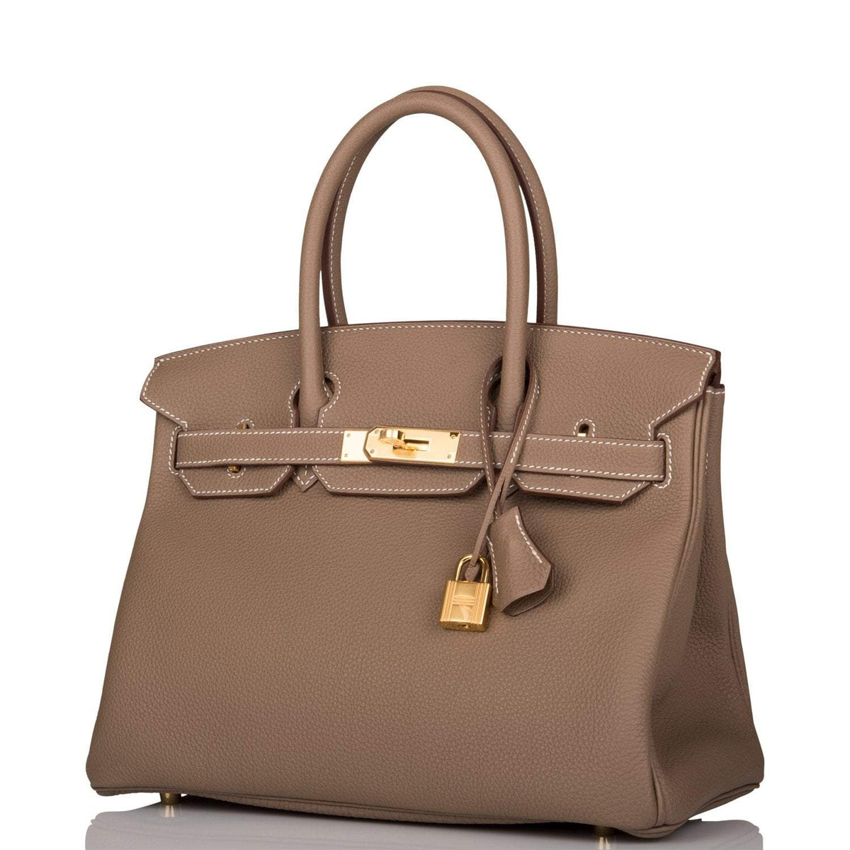 Hermes Birkin 30 Etoupe Togo Gold Hardware