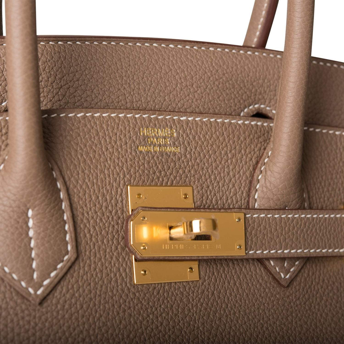 Hermes Birkin 30 Etoupe Togo Gold Hardware