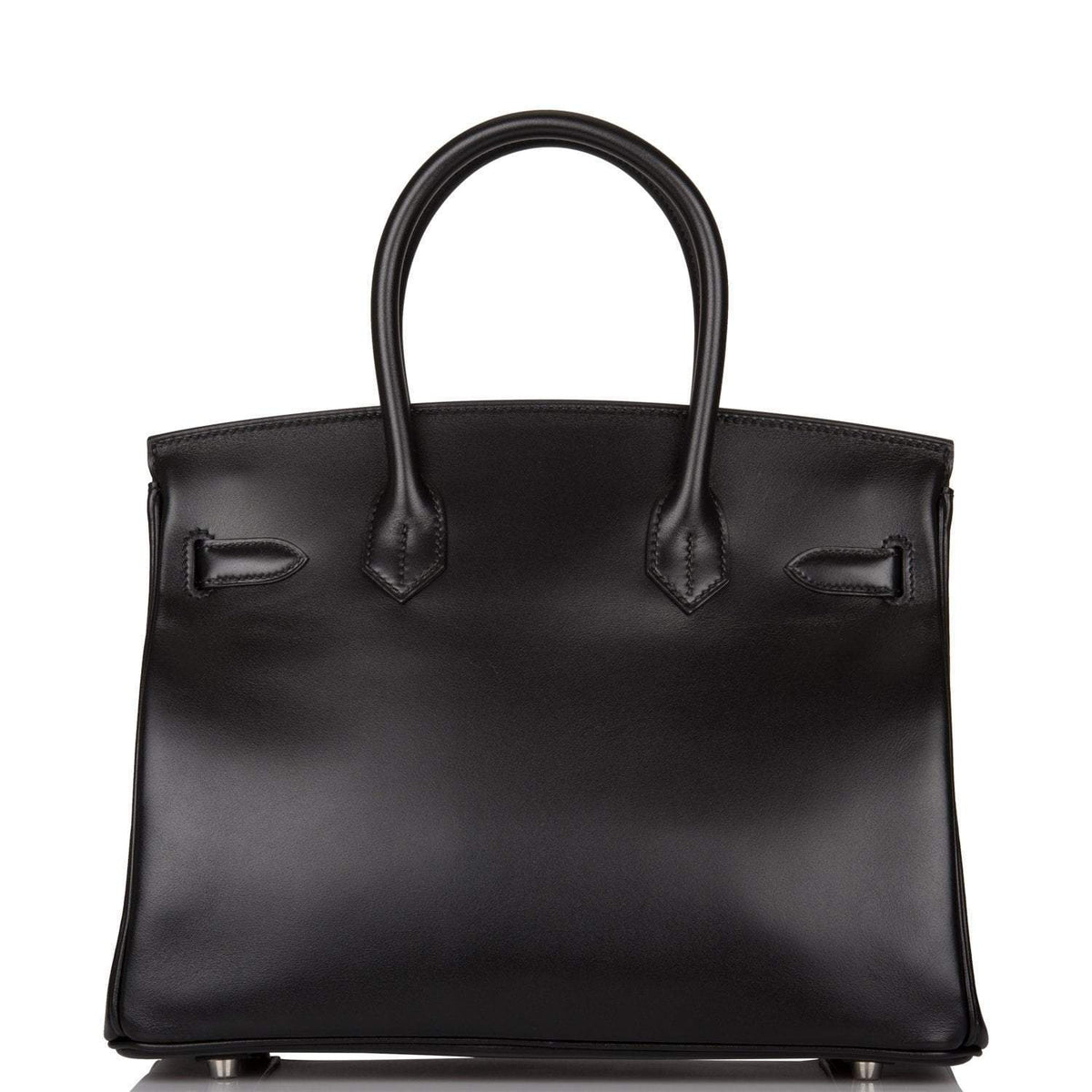 Hermes Birkin 30 Black Tadelakt Palladium Hardware
