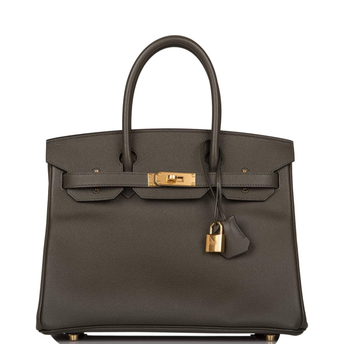 Hermes Birkin 30 Vert de Gris Epsom Gold Hardware