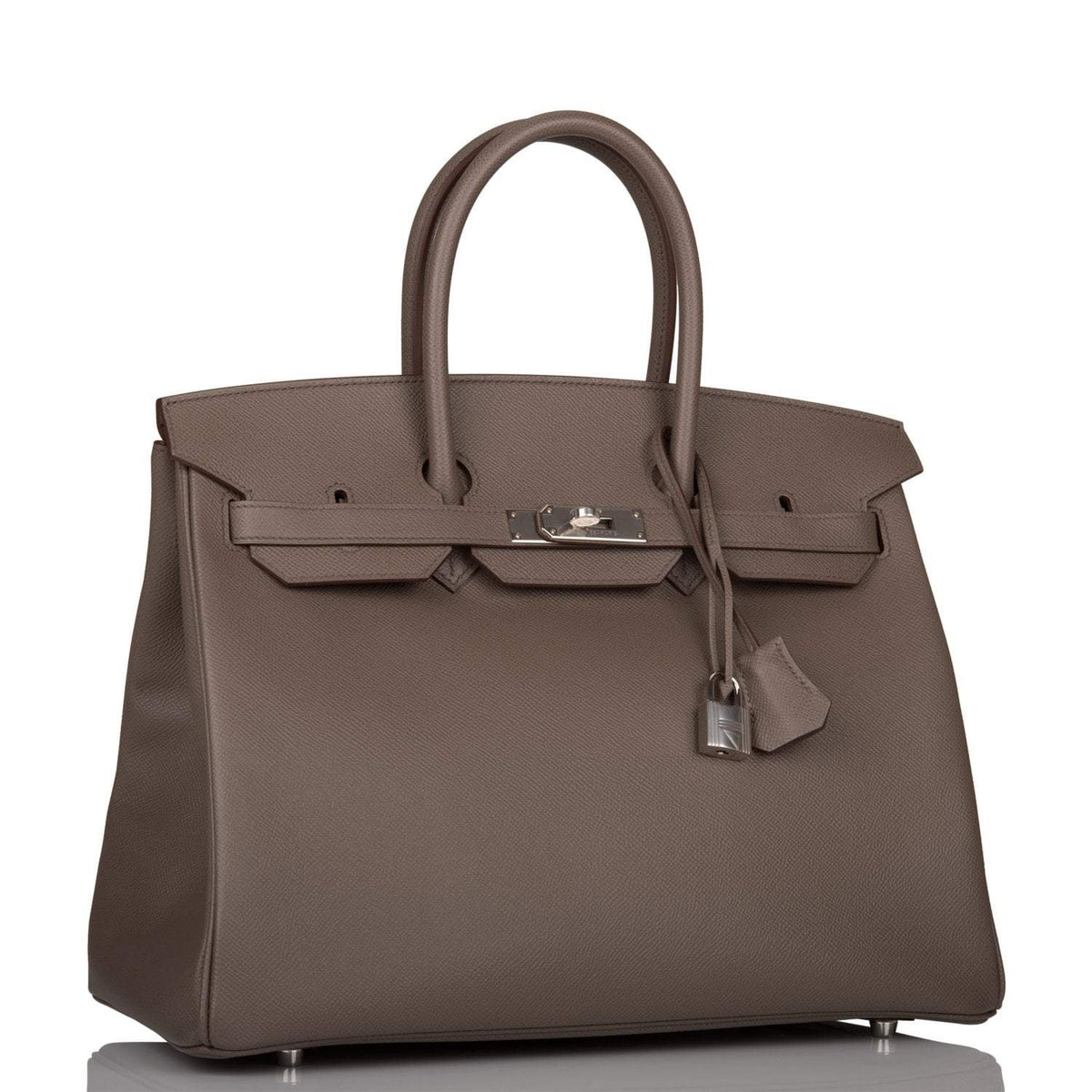Hermes Birkin 35cm Etain Epsom Palladium Hardware
