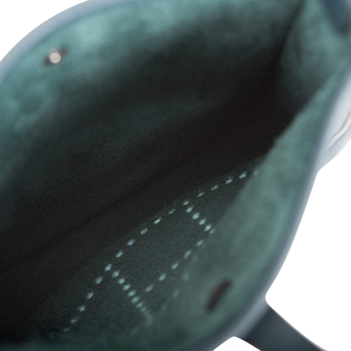 Hermes Vert Cypress Clemence Evelyne TPM Bag Palladium Hardware