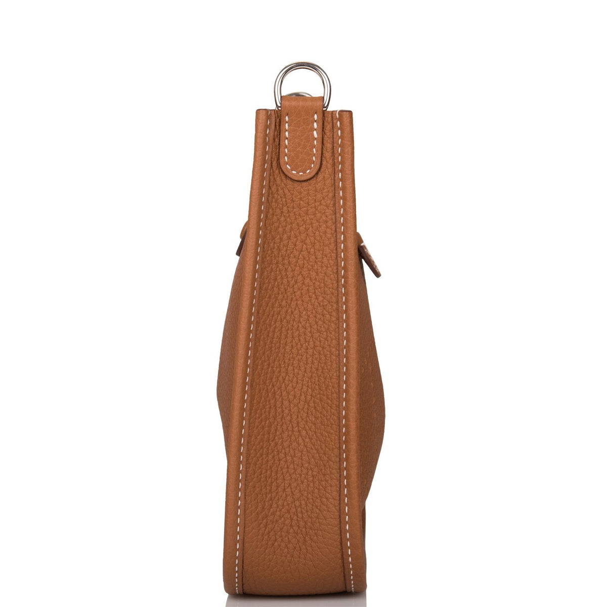 Hermes Gold Clemence Evelyne TPM Bag Palladium Hardware