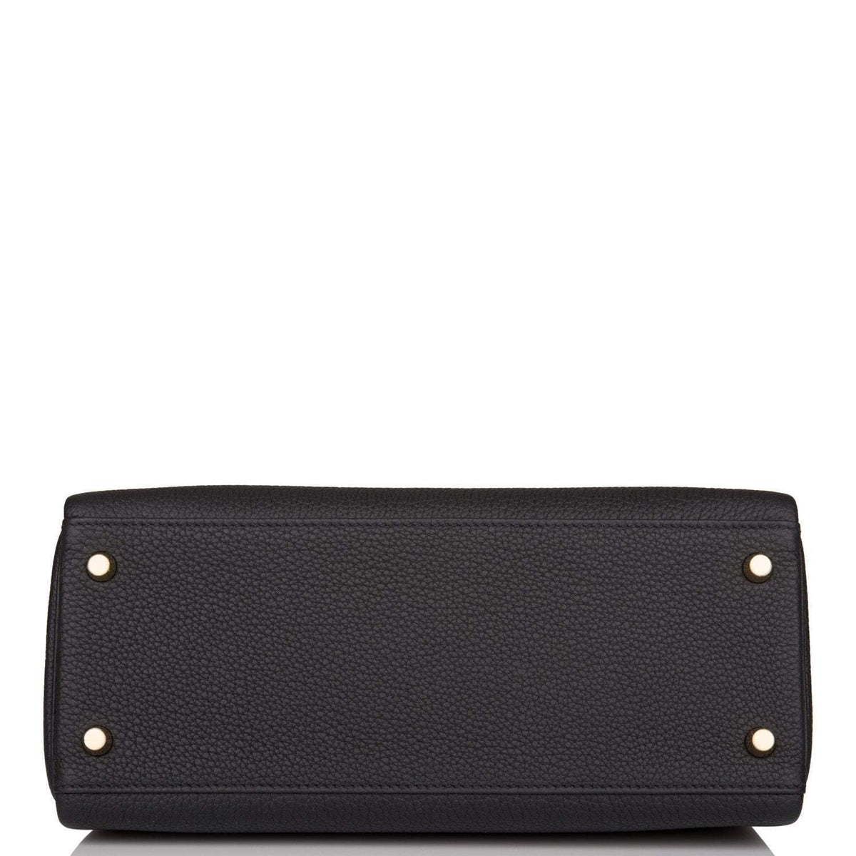 Hermes Black Togo Retourne Kelly 28cm Gold Hardware