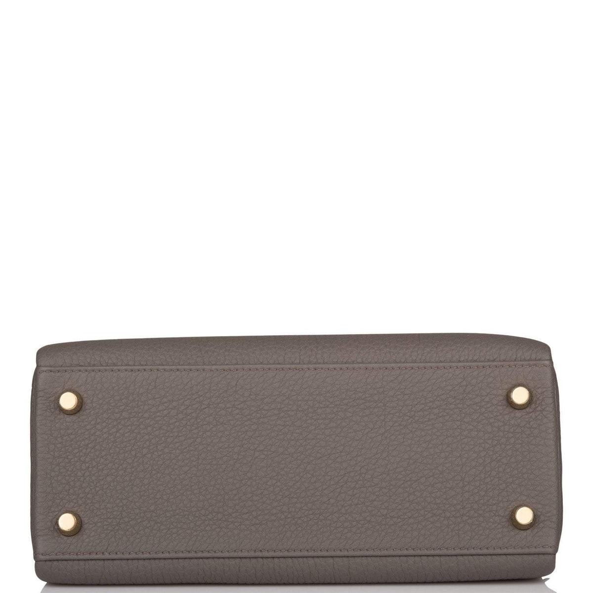 Hermes Etain Togo Retourne Kelly 25cm Gold Hardware