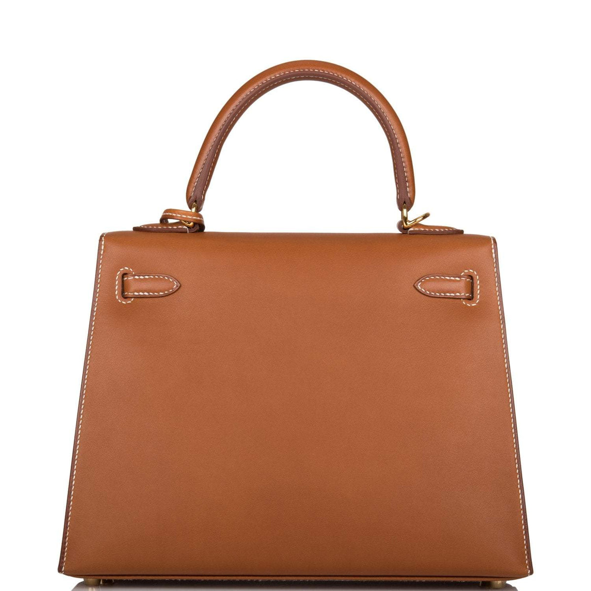 Hermes Kelly Sellier 25 Fauve Barenia Gold Hardware