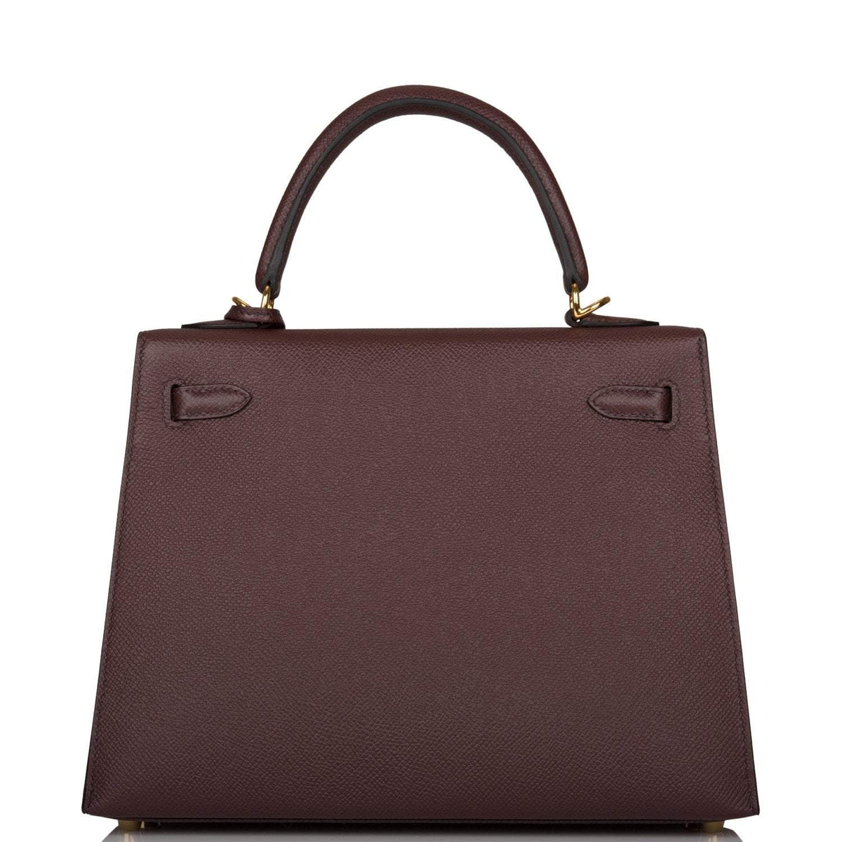 Hermes Kelly Sellier 25 Rouge Sellier Epsom Gold Hardware