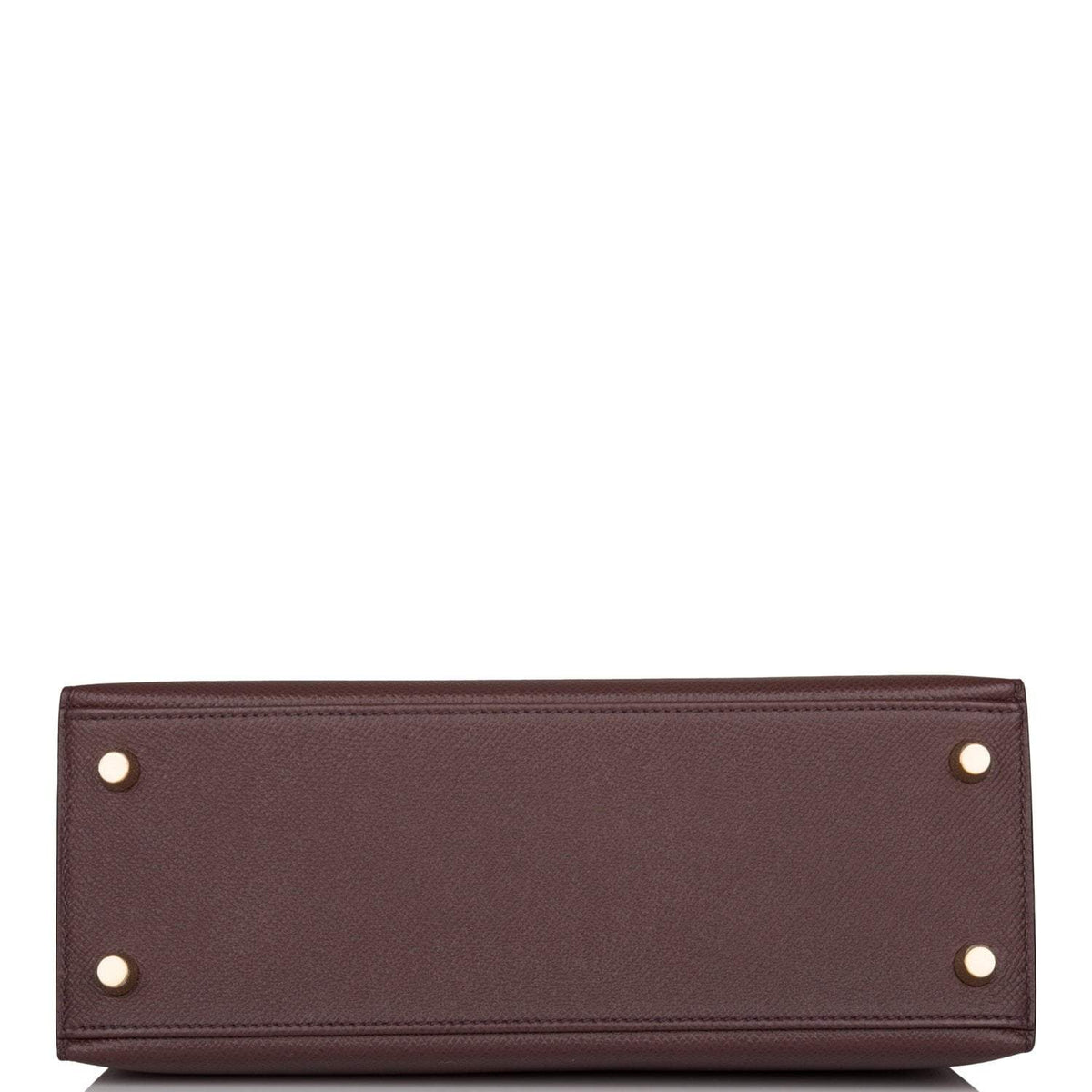 Hermes Kelly Sellier 25 Rouge Sellier Epsom Gold Hardware