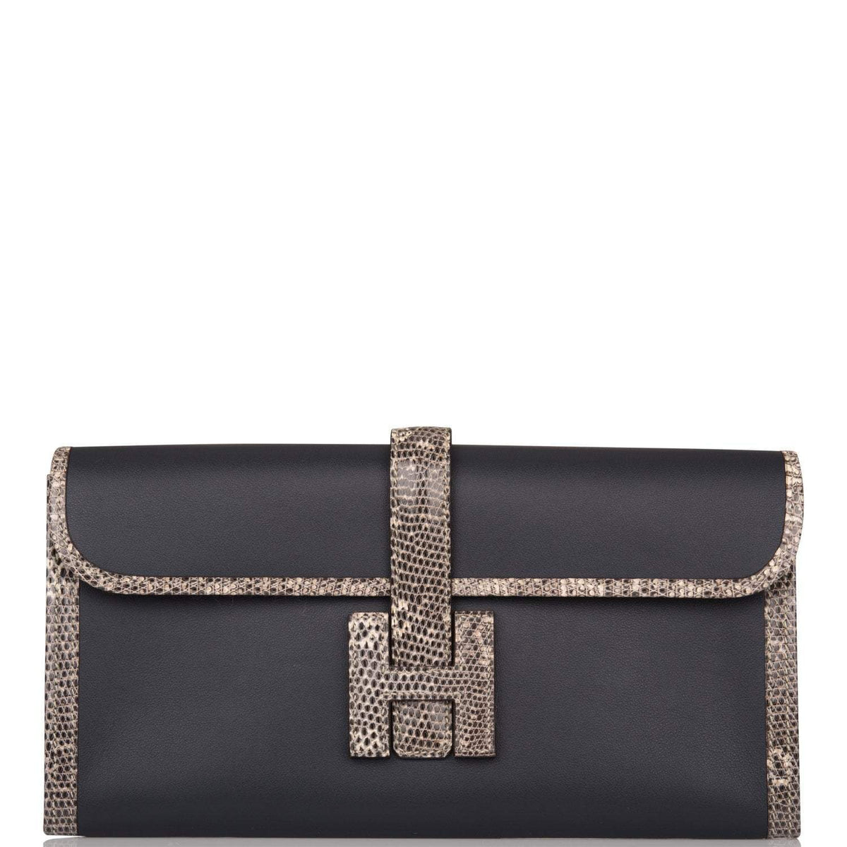Hermes Jige Elan 29 Bleu Indigo Swift and Ombre Lizard