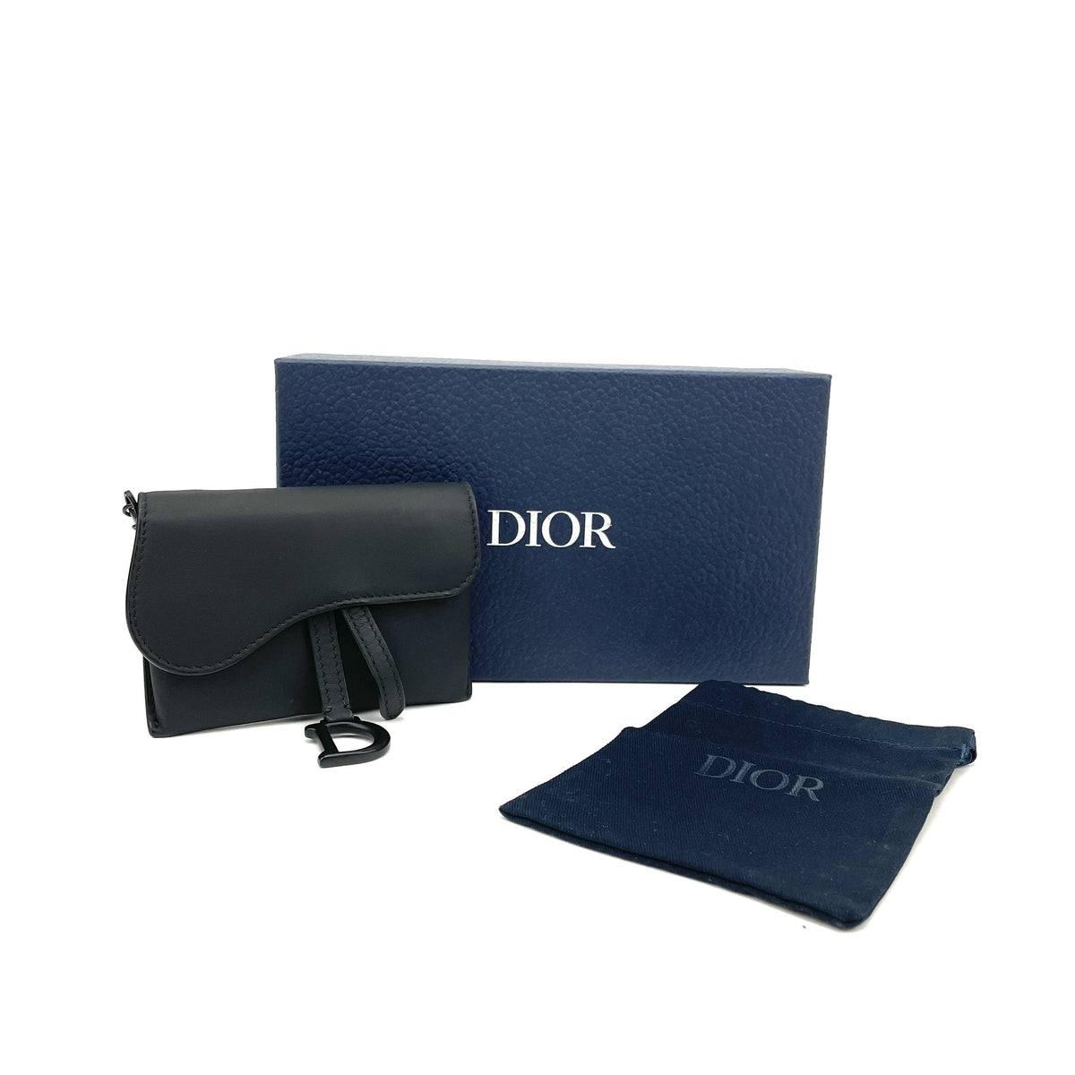 CHRISTIAN DIOR 2019 Nano Saddle Pouch
