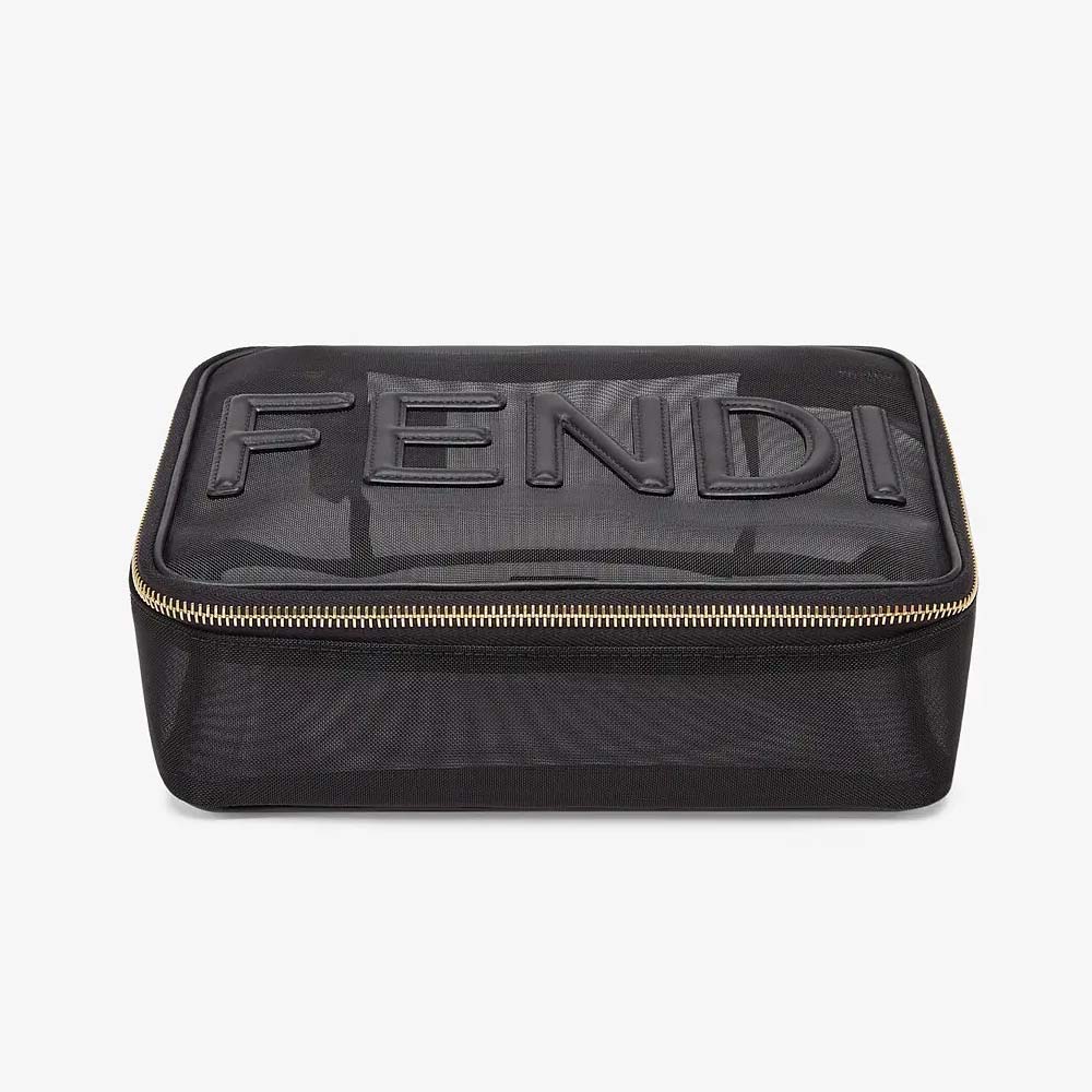 ORGANISER Black Micromesh OrganiserMedium