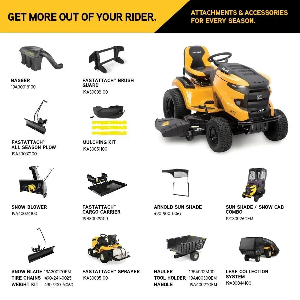 Cub Cadet XT1 GT54 Riding Lawn Mowers. image 1