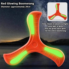 Interactive Night-Glow Soft Boomerang Disc - Thumbnail 7