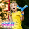 Interactive Night-Glow Soft Boomerang Disc