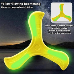 Interactive Night-Glow Soft Boomerang Disc - Thumbnail 9